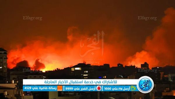 ‏غارات إسرائيلية عنيفة على مواقع متفرقة من قطاع غزة