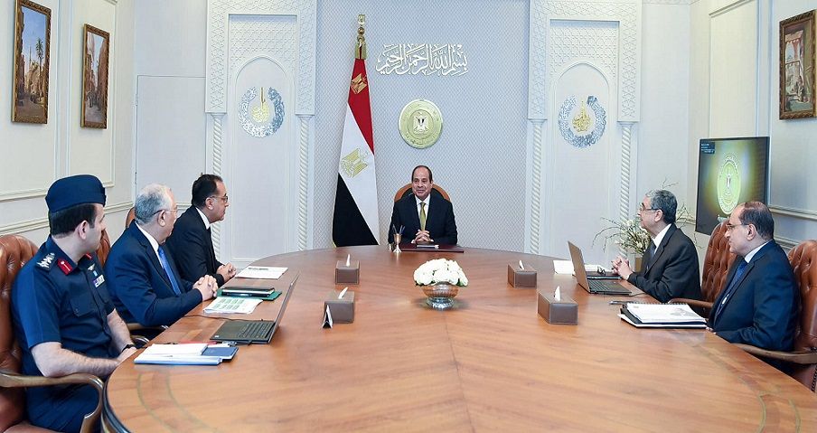 الرئيس السيسي يتابع تنفيذ المشروعات القومية للإنتاج الزراعي…