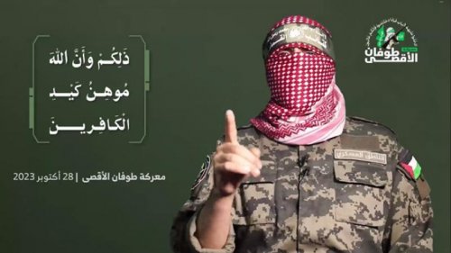 خطاب مهم من أبو عبيدة الملقب بـ "الملثم" .. فيديو