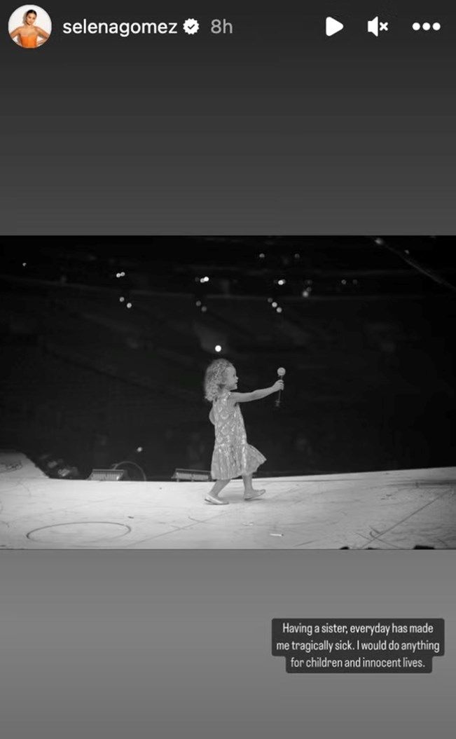 بسبب الحرب على غزة سيلينا غوميز تقرر الاختفاء