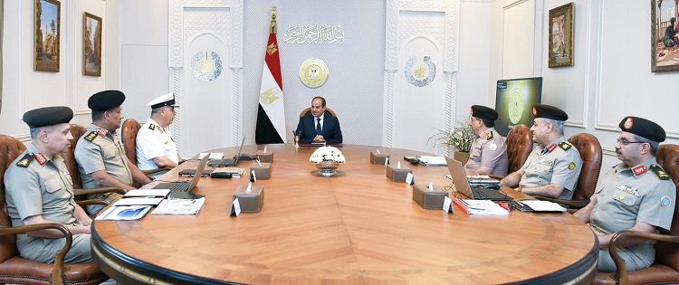 الرئيس السيسي يتابع جهود تطوير قطاع التصنيع العسكري