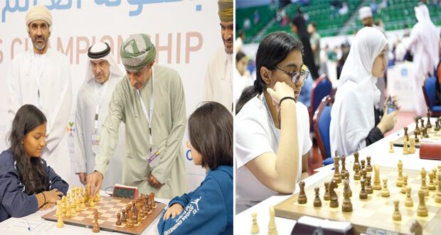 ارتفاع وتيرة المنافسة مع نهاية الجولة الثالثة من بطولة العالم للشطرنج للهواة