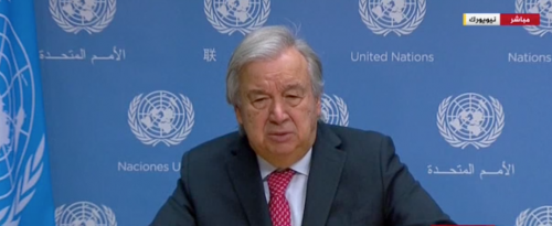 الأمين العام للأمم المتحدة: 89 من الأونروا قتلوا في غزة