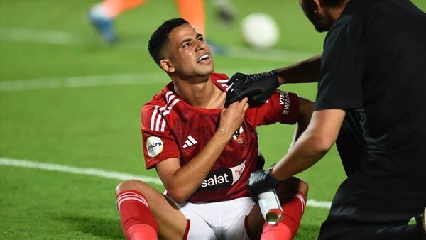 رضا سليم يبدأ التأهيل.. تعرف على موعد إنطلاق لاعب الأهلي