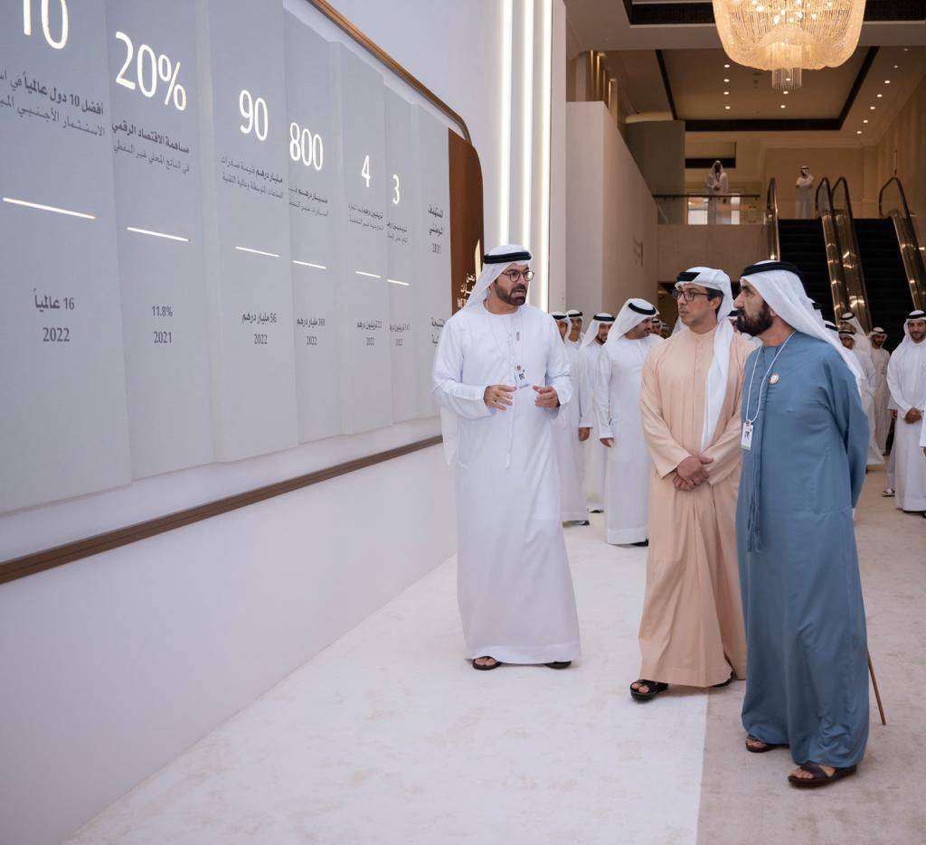 محمد بن راشد: نريد أن نرى الإمارات في مقدمة الاقتصادات العالمية