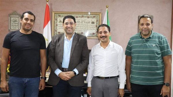 وكيل وزارة الشباب والرياضة بالجيزة يلتقى وفد مفوضية الكشافة لكنائس وسط الجيزة