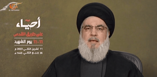 انطلاق خطاب نصر الله والاحتلال يكثف قصف جنوب لبنان .. محدث باستمرار