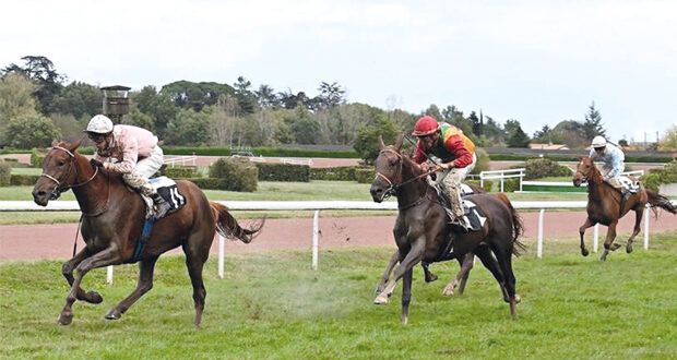 الحصان الجارف للخيالة السلطانية يحقق المركز الثاني على مضمار أجين الفرنسي