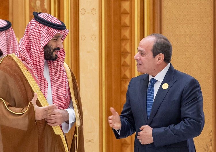 السيسي وولي العهد السعودي يناقشان جهود وقف التصعيد العسكري…