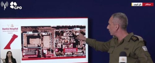 الاحتلال يدعي أنّه وجد أدلة على وجود رهائن تحت مستشفى .. تفاصيل