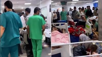 أخبار اليمن : غزة.. دفن جماعي لـ170 شهيداً داخل مستشفى الشفاء