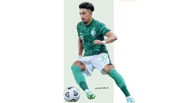 الشكوك تحوم حول مشاركة سالم الدوسري مع المنتخب السعودي