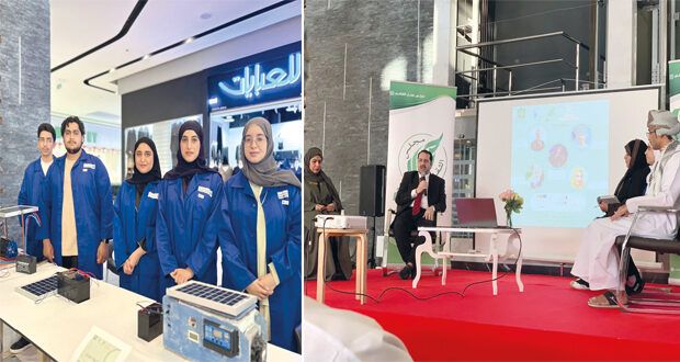 ختام معرض الابتكارات العلمية بشمال الباطنة