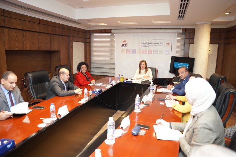 وزيرة التخطيط تلتقي المدير التنفيذي لوكالة تنمية الاتحاد…