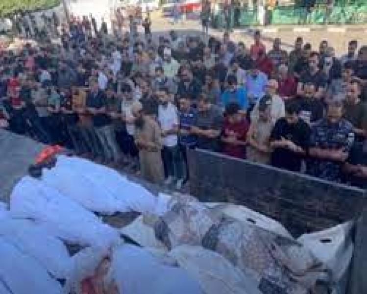 وصول جثامين 63 شهيدا للمستشفى الإندونيسي في قطاع غزة