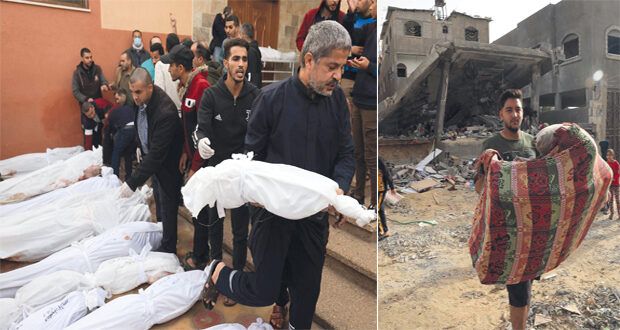 اقتحم جنين وصعد من قمعه للأسرى العدوان يصر على جرائمه .. شهداء بالعشرات والآلاف بالشوارع بلا رعاية طبية