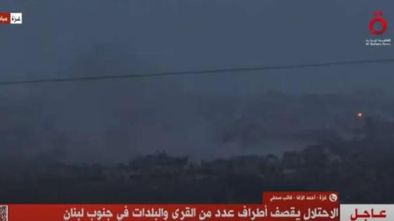الاحتلال الإسرائيلي يقصف جنوب لبنان