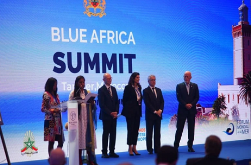 قمة أفريقيا الزرقاء في طنجة المغربية