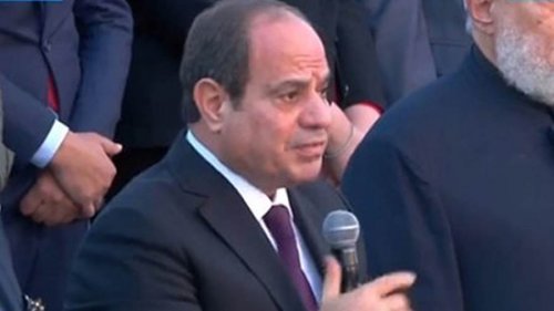 السيسي: تهجير الفلسطينيين من غزة إلى مصر خط أحمر