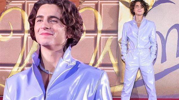 تيموثي شالمي يحتفل بالعرض الخاص لفيلم Willy Wonka في طوكيو