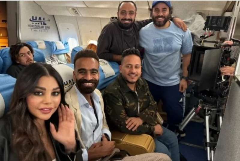 هيفاء وهبى تنشر صورا جديدة من كواليس فيلم ”جورى”