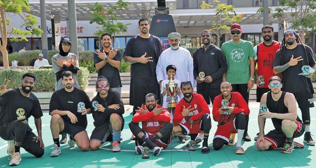 ختام بطولة الموج مسقط لثلاثيات كرة السلة