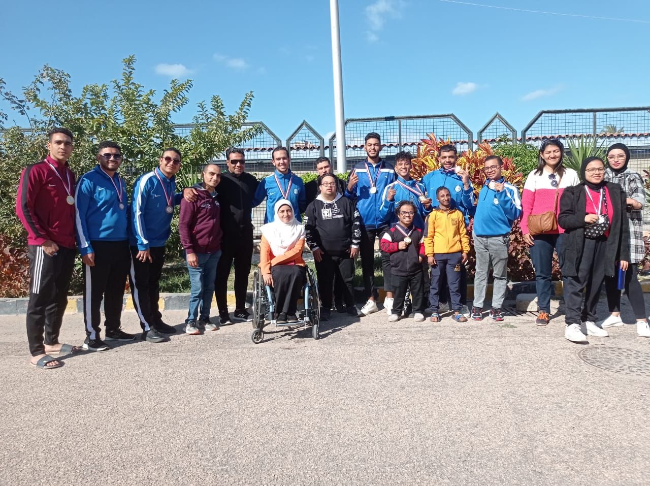 جامعة حلوان تتصدر البطولة الرياضية لذوي الهمم في الجامعات المصرية