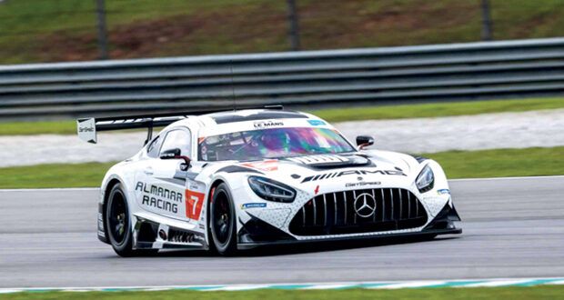 الفيصل الزبير ثالث الترتيب العام فـي بطولة لومان الآسيوية فئة جي تي