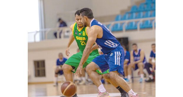 السيب يتفوق على نزوى فـي دوري عام كرة السلة