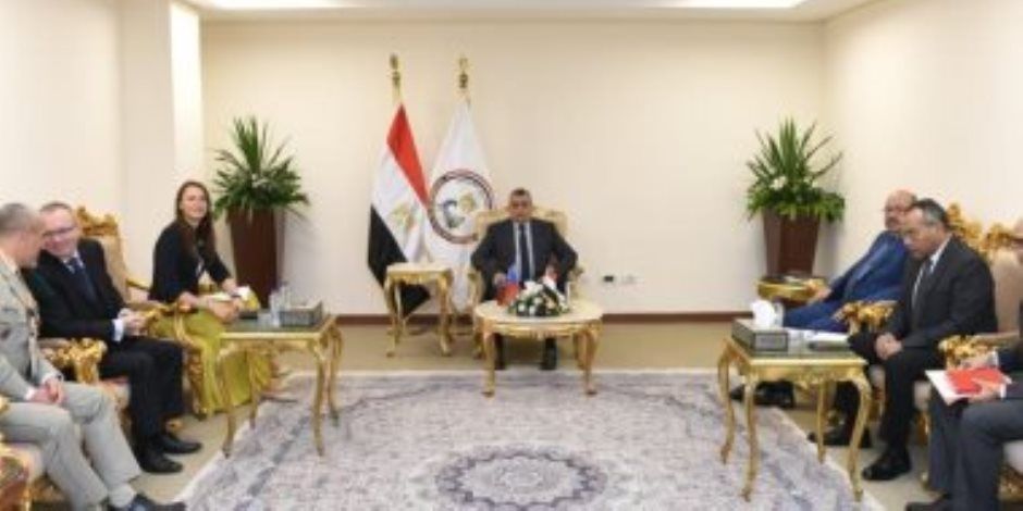 EDEX 2023.. وزارة الإنتاج الحربى تبحث التعاون مع وزارة الدفاع التشيكية