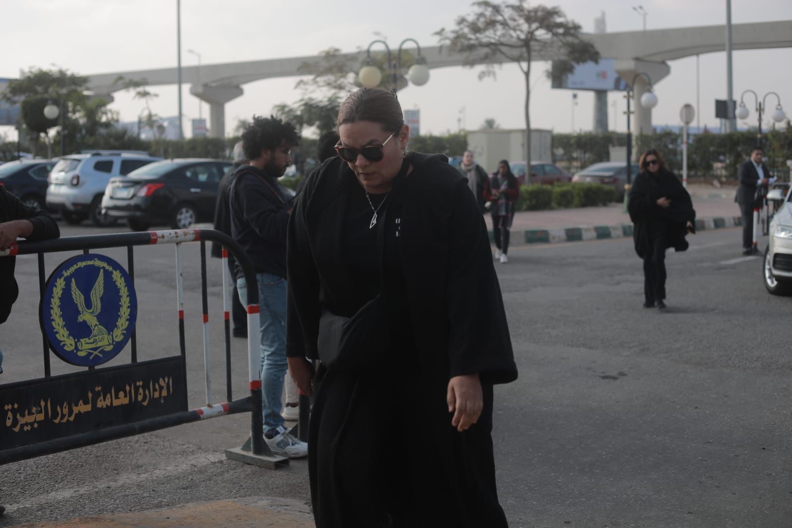 نجوم الفن يودعون ناهد فريد شوقي ( صور)