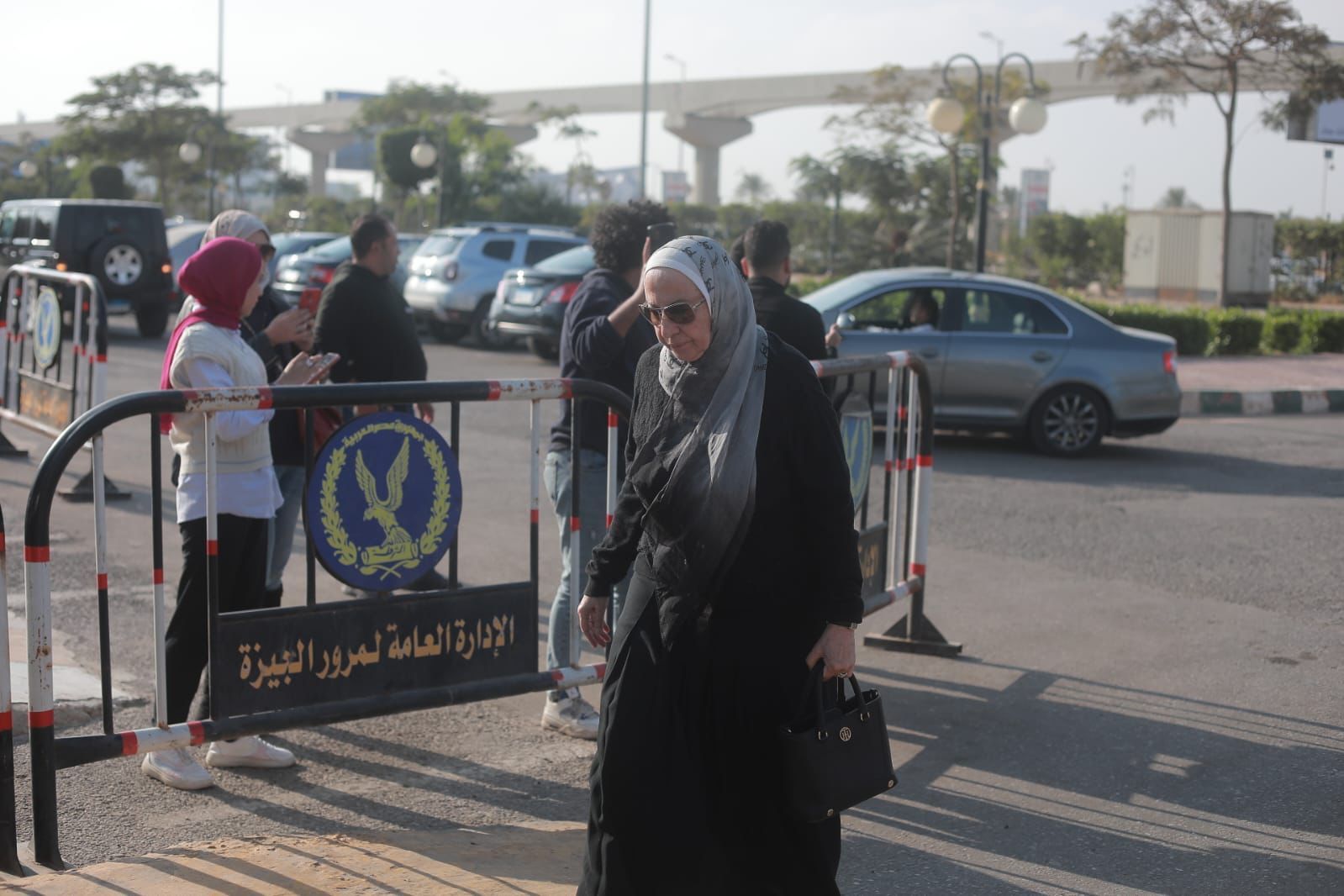 نجوم الفن يودعون ناهد فريد شوقي ( صور)