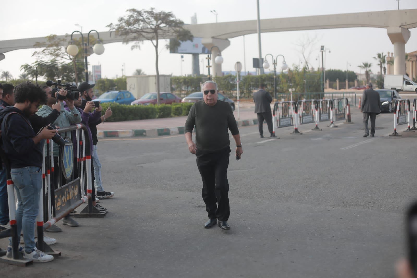 نجوم الفن يودعون ناهد فريد شوقي ( صور)