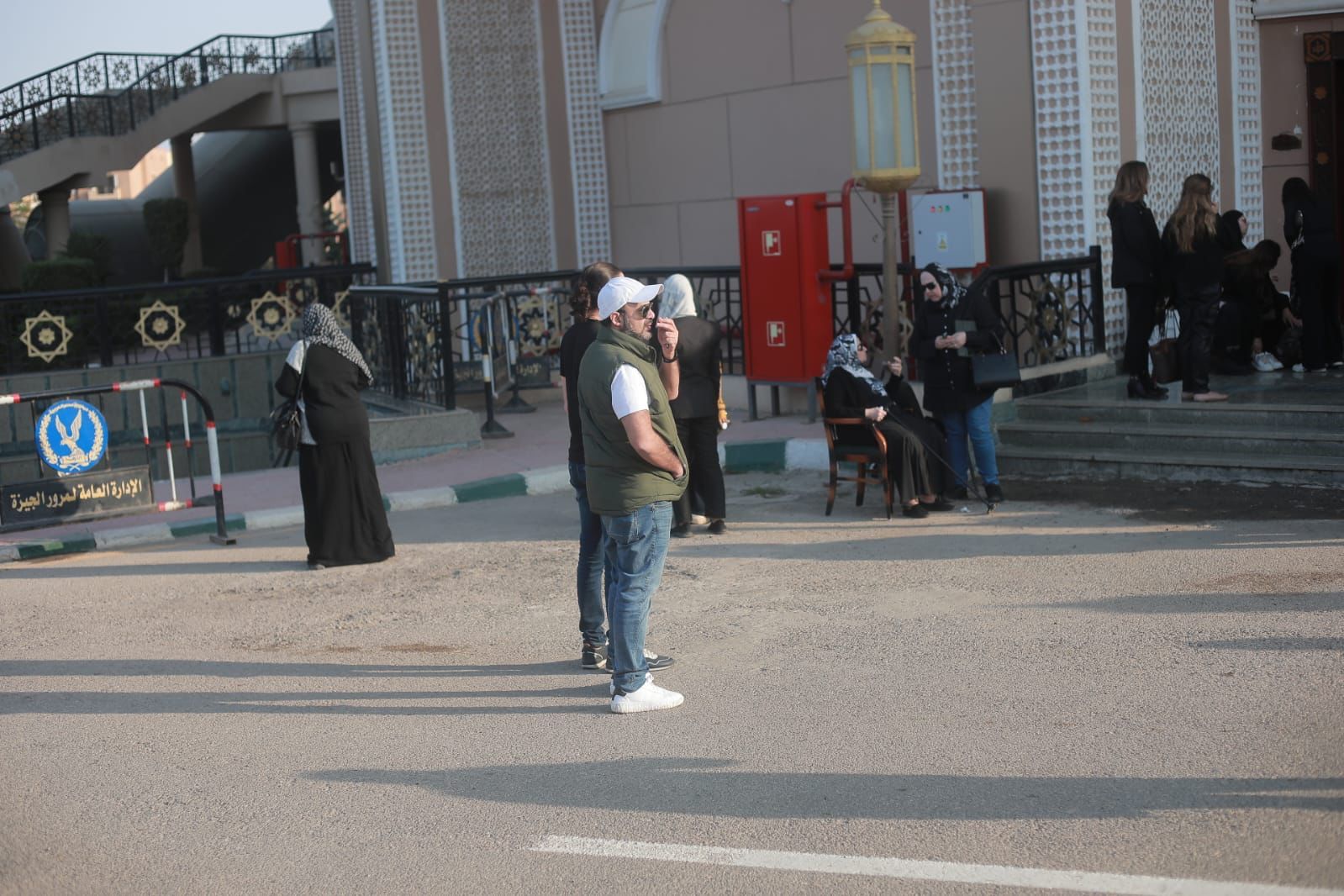 نجوم الفن يودعون ناهد فريد شوقي ( صور)