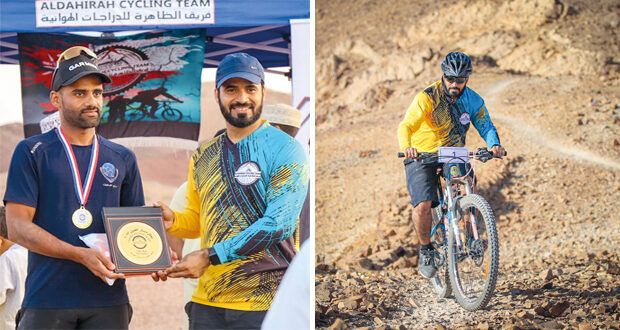 سباق جبلي فـي عبري للدراجات الهوائية