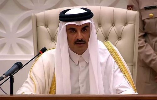 أمير قطر: لا يمكن تهميش قضية الشعب الفلسطيني