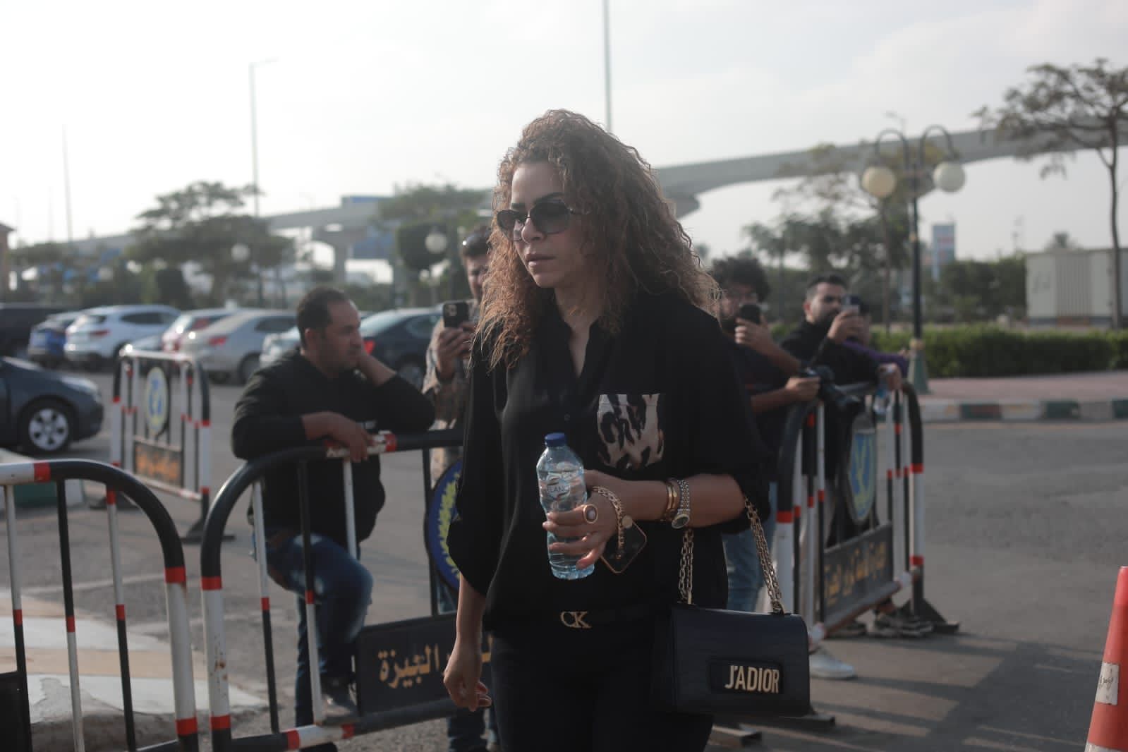 نجوم الفن يودعون ناهد فريد شوقي ( صور)