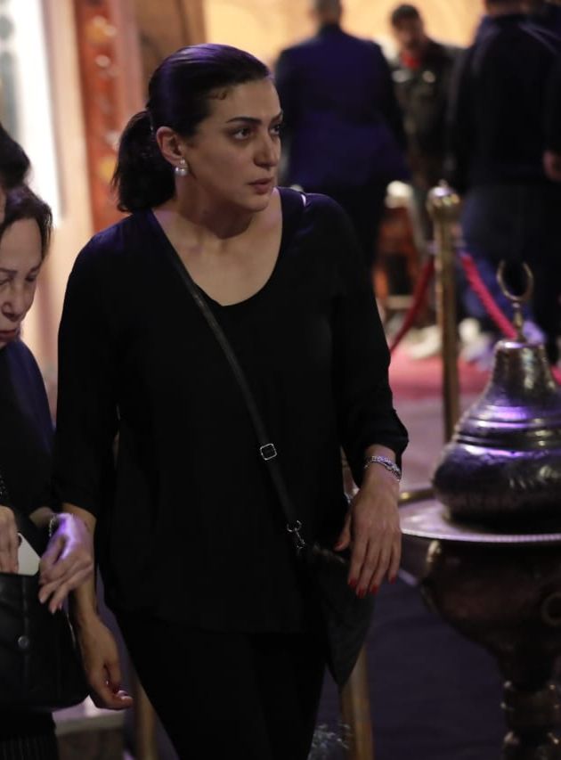 وفاء صادق وصفاء الطوخي يقدمان واجب العزاء في الفنان أشرف عبد الغفور