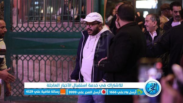 حسام داغر يعزي أسرة الراحل أشرف عبد الغفور