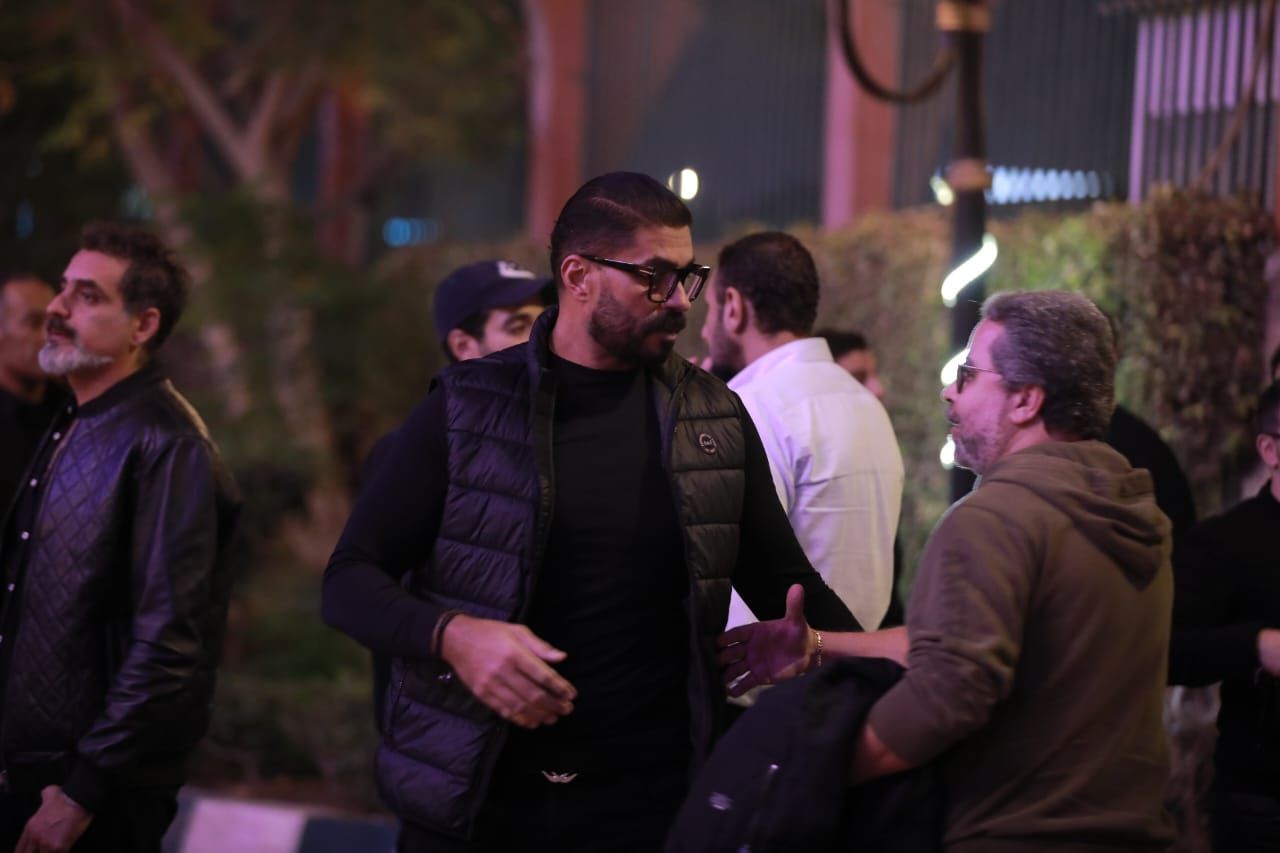 خالد سليم يعزي أسرة الفنان الراحل أشرف عبد الغفور