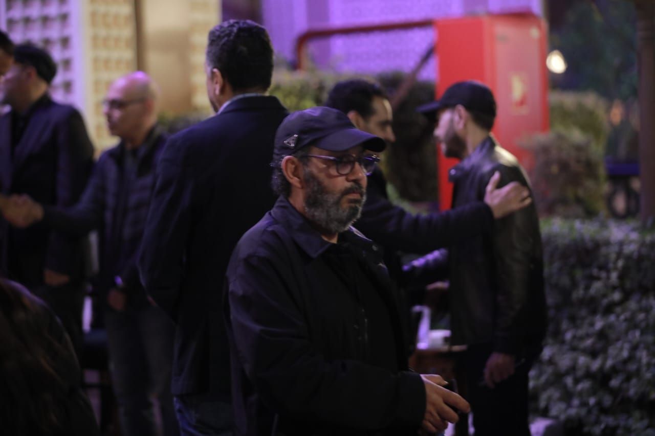 كمال أبو رية يقدم واجب العزاء في الفنان أشرف عبد الغفور