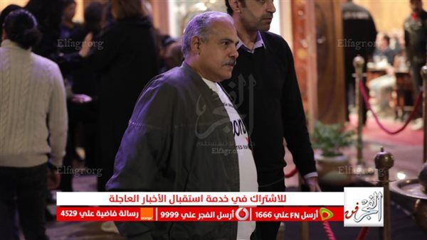محمد رضوان يؤدي واجب العزاء في الفنان أشرف عبد الغفور