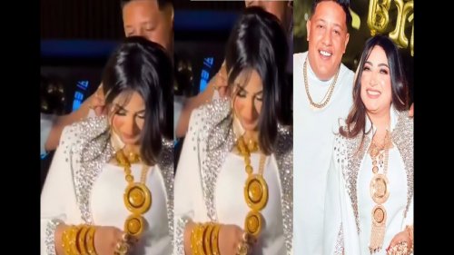 ذهب وقاعات ضخمة وسيارة كلاسيك .. هجوم على سبوع ابنة حمو بيكا