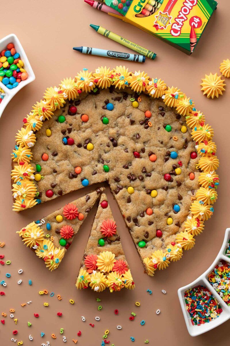 طريقة عمل M&M كوكيز كيك