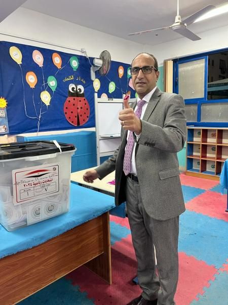 قيادات وزارة التضامن الاجتماعي يدلون بأصواتهم بالانتخابات الرئاسية