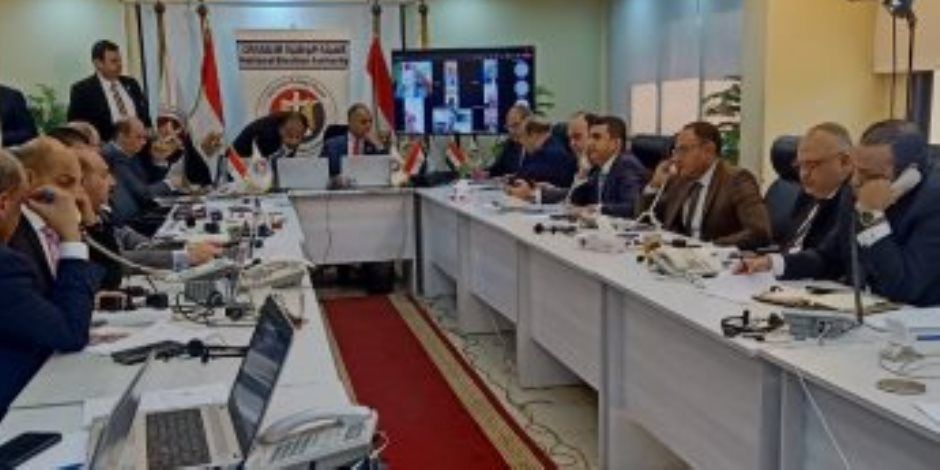 بدء مؤتمر الهيئة الوطنية للانتخابات لإعلان انطلاق التصويت باليوم الثانى