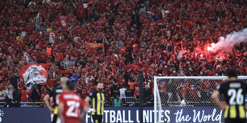 تقدم النادي الأهلى بهدف معلول أمام اتحاد جدة معلول فى مونديال الأندية فى الشوط الأول