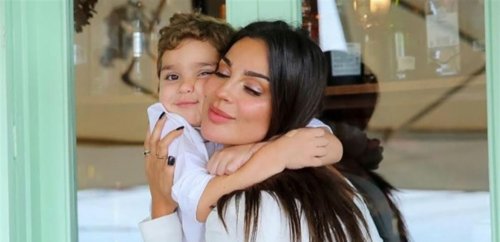 نادين نجيم تعبر عن حبها لإبنها بعبارات مؤثرة