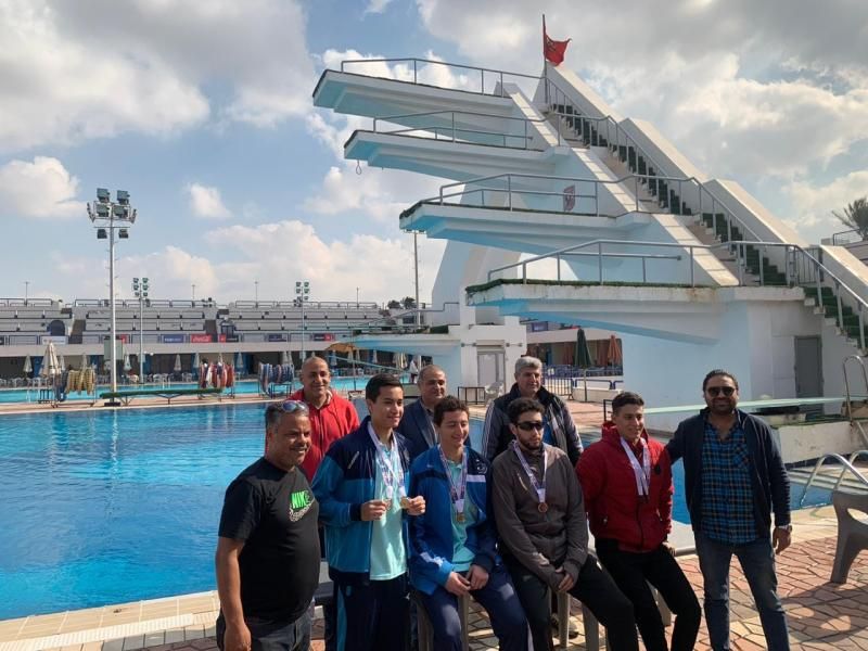 إعلان نتائج بطولة الغطس للجامعات والمعاهد العليا المصرية