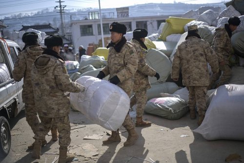 ارتفاع عدد ضحايا زلزال الصين